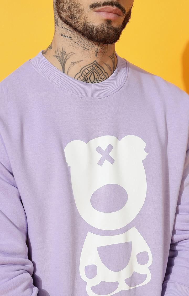 Men's TEDDY 2.0 Regular Fit Mauve Tracksuit