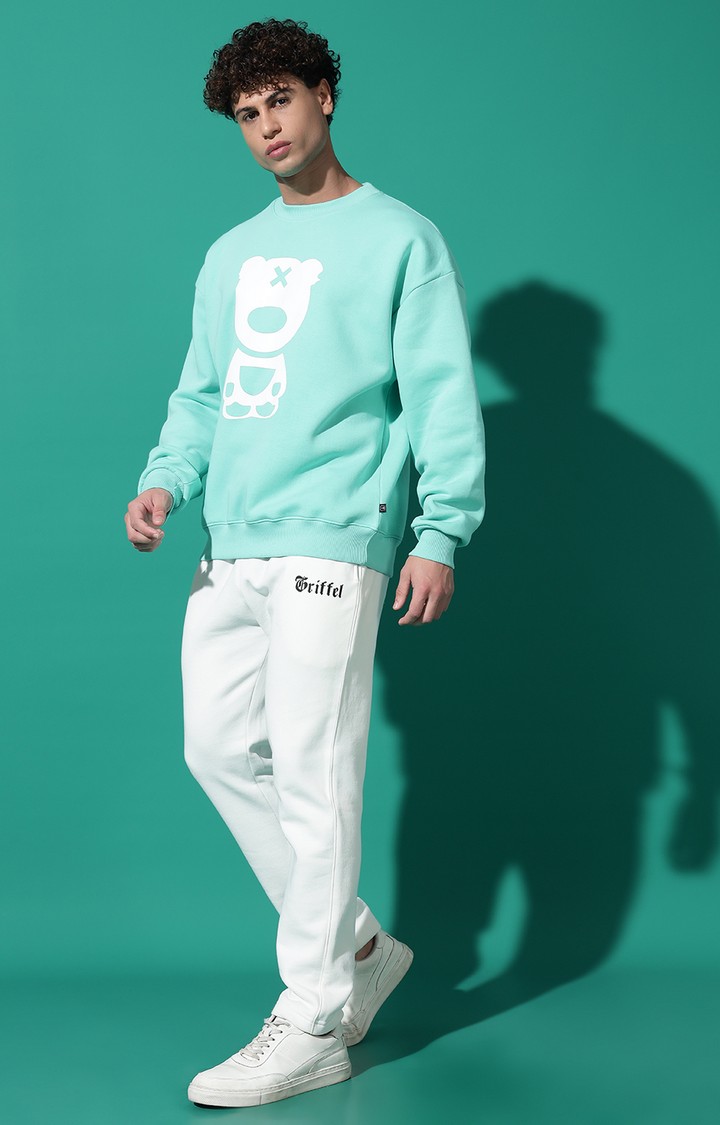 Men's TEDDY 2.0 Regular Fit Sea Green Tracksuit
