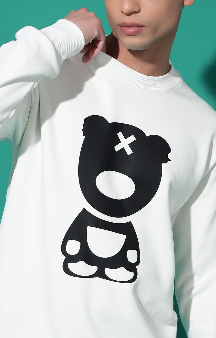 Men's TEDDY 2.0 Regular Fit White Tracksuit