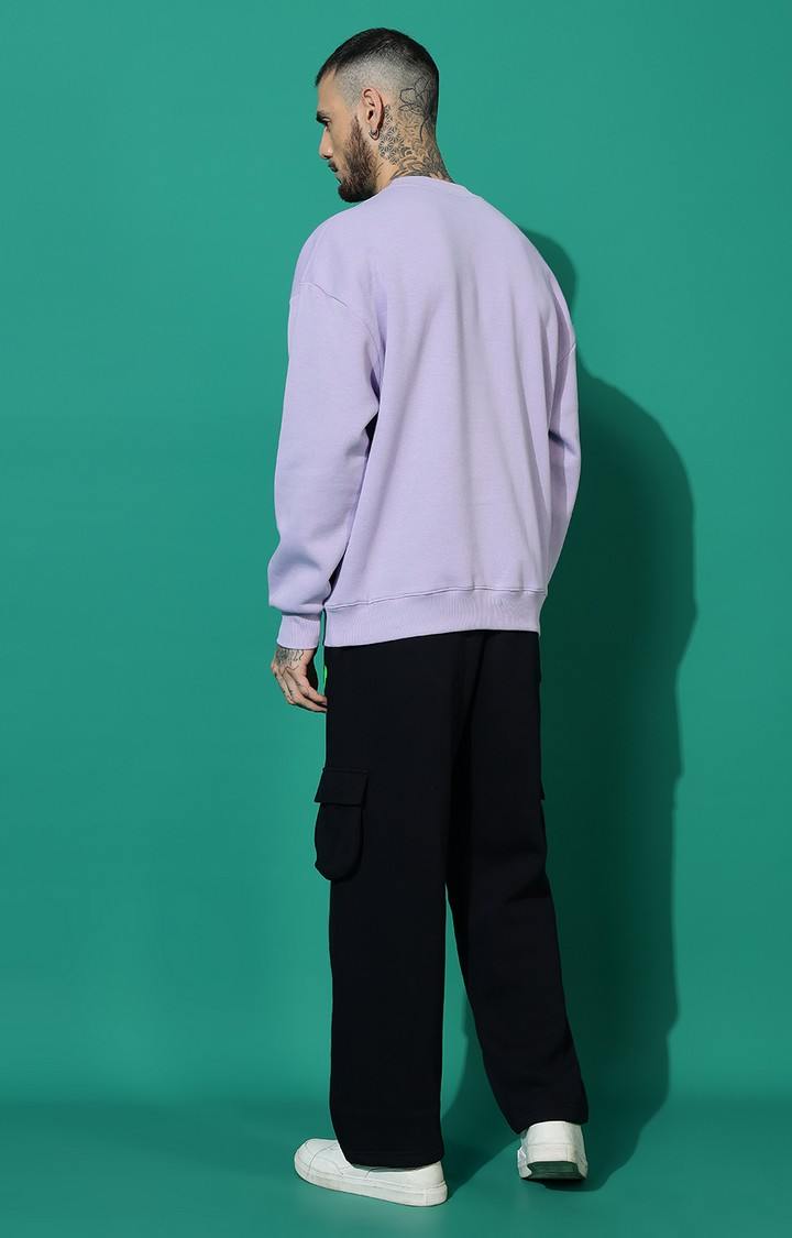 Men's GRIFFEL MAFIA Oversized Mauve Tracksuit