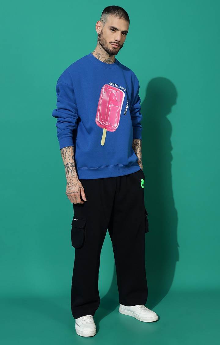 Men's Sweet Paradise Oversized Royal Tracksuit