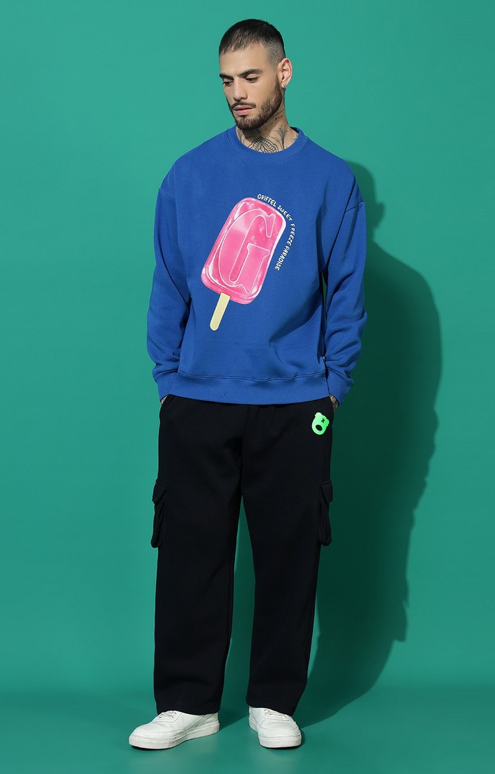 Men's Sweet Paradise Oversized Royal Tracksuit