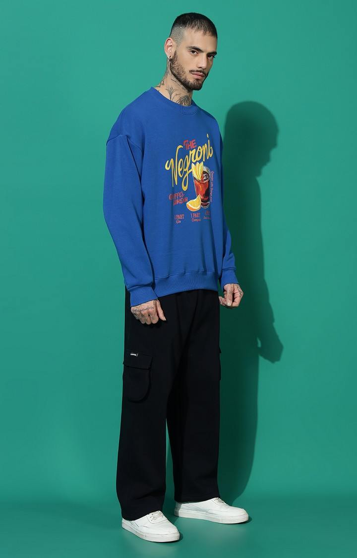 Men's Negroni Oversized Royal Tracksuit