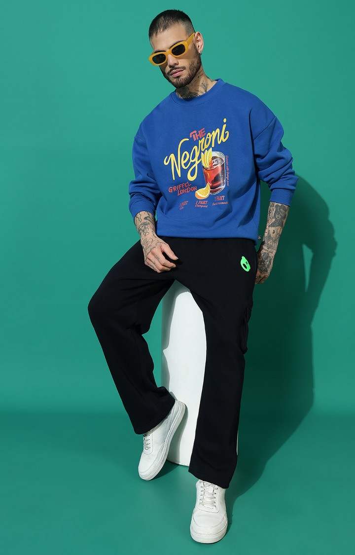 Men's Negroni Oversized Royal Tracksuit