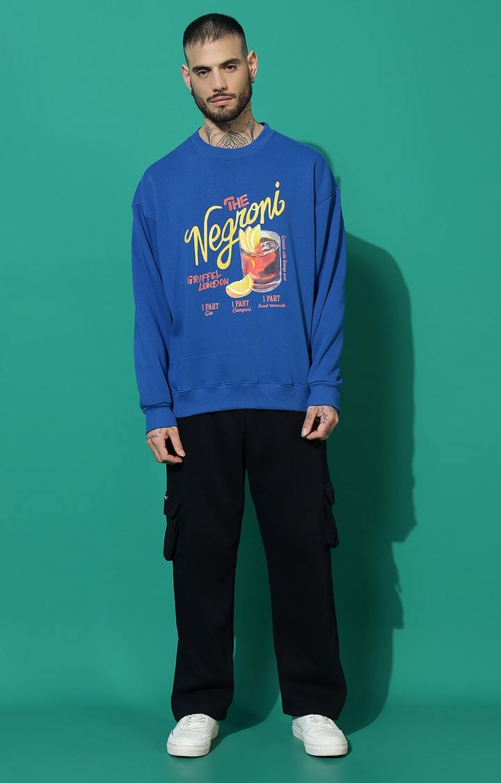 Men's Negroni Oversized Royal Tracksuit