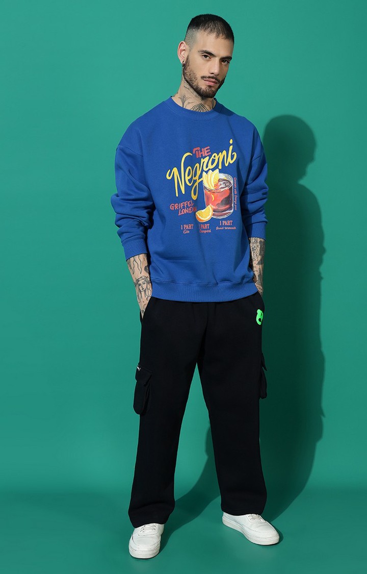 Men's Negroni Oversized Royal Tracksuit