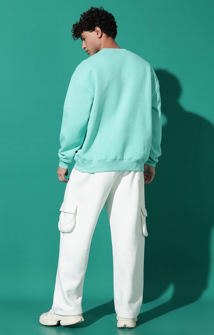 Men's Cool Kid Oversized Sea Green Tracksuit