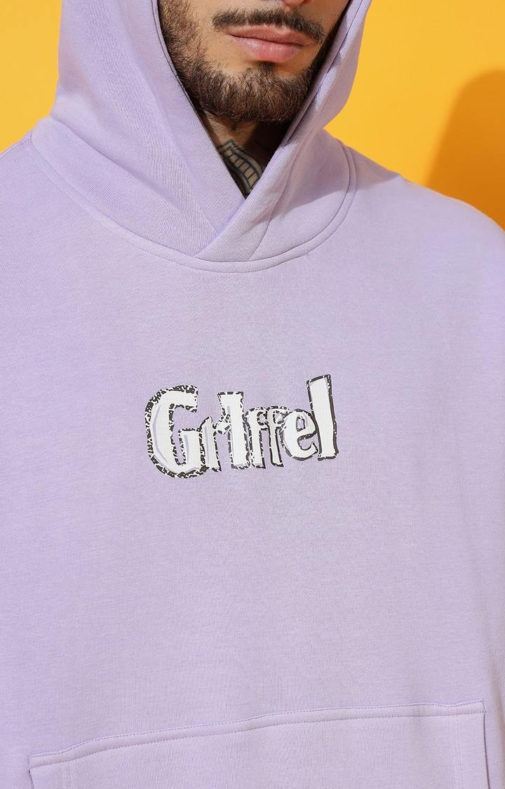 Men's ISLAND BIRD Oversized Mauve Hoodie Tracksuit