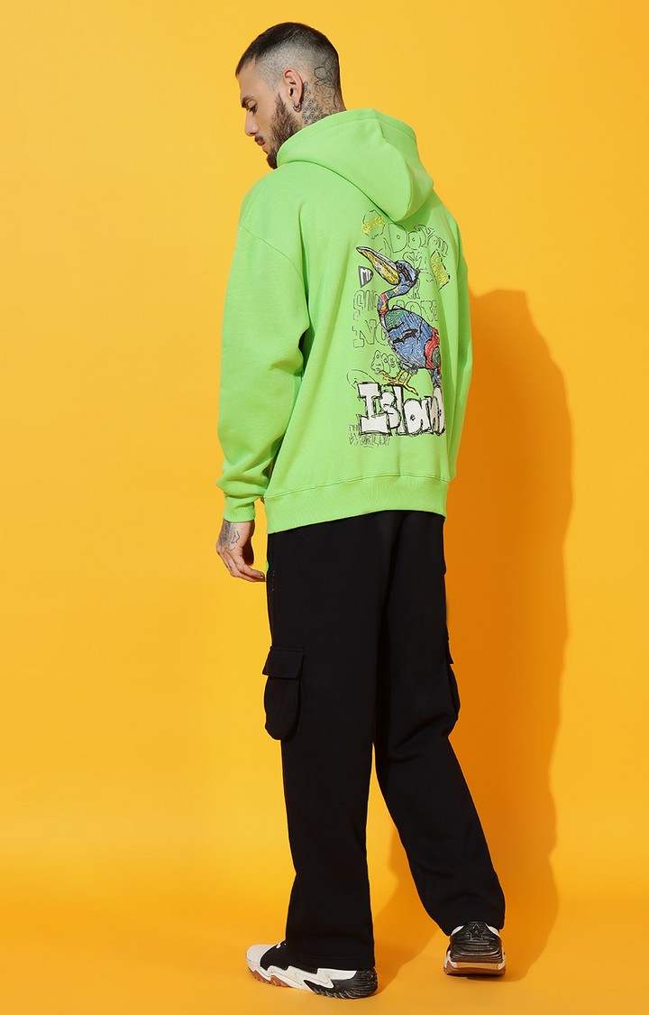 Men's ISLAND BIRD Oversized Parrot Hoodie Tracksuit