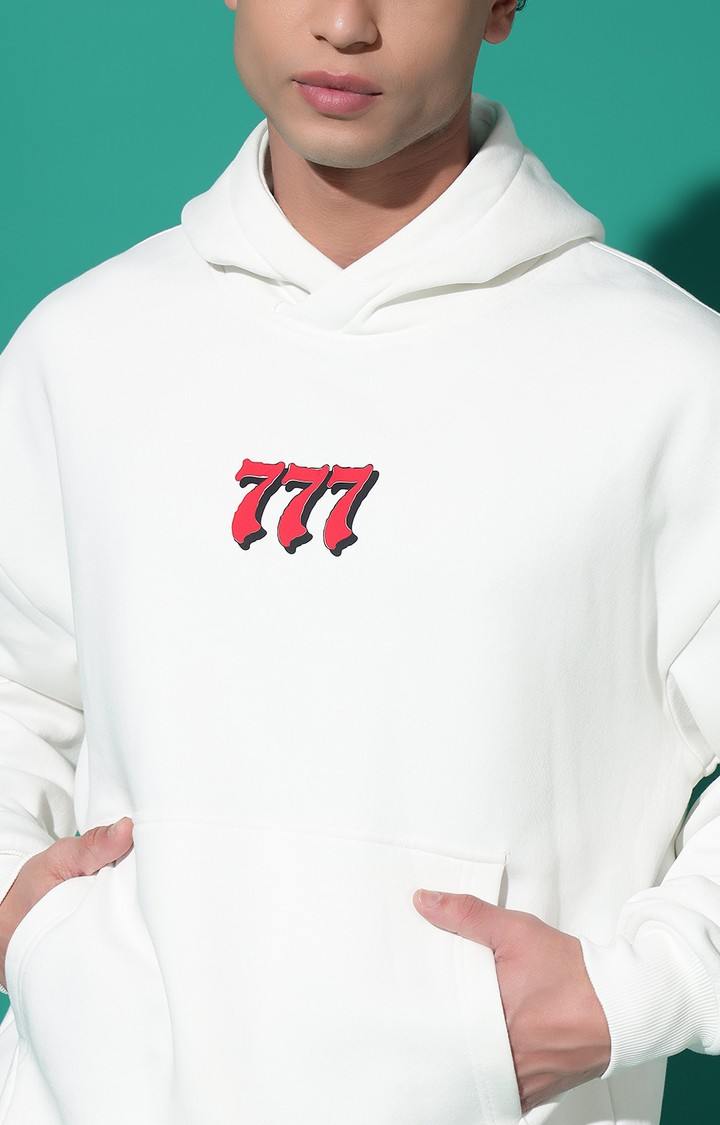 Men's 777 Oversized White Tracksuit