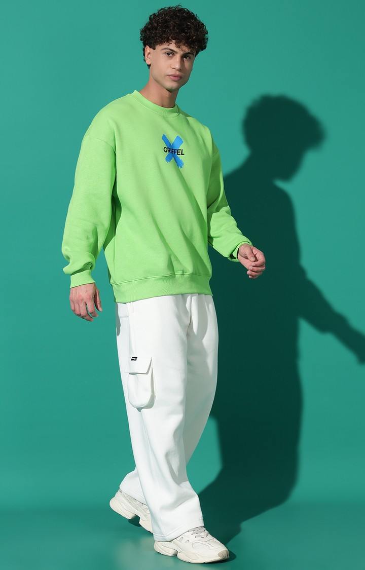 Men's BUNNY Oversized Parrot Green Tracksuit