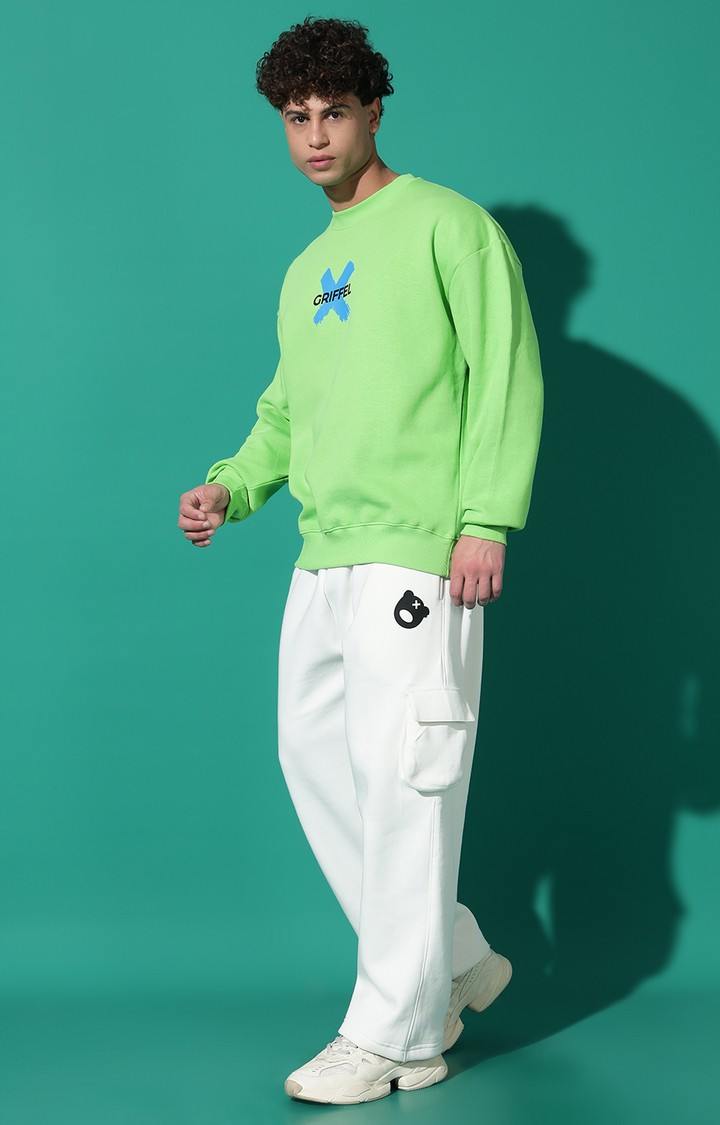 Men's BUNNY Oversized Parrot Green Tracksuit