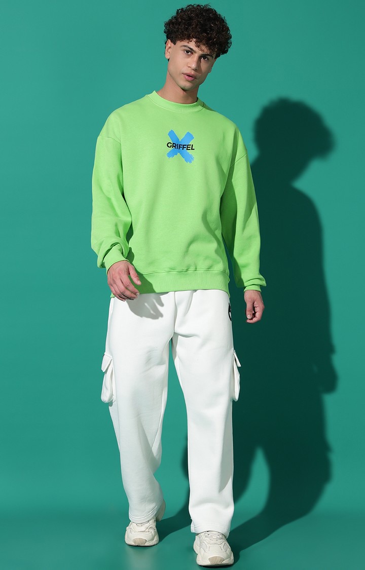 Men's BUNNY Oversized Parrot Green Tracksuit