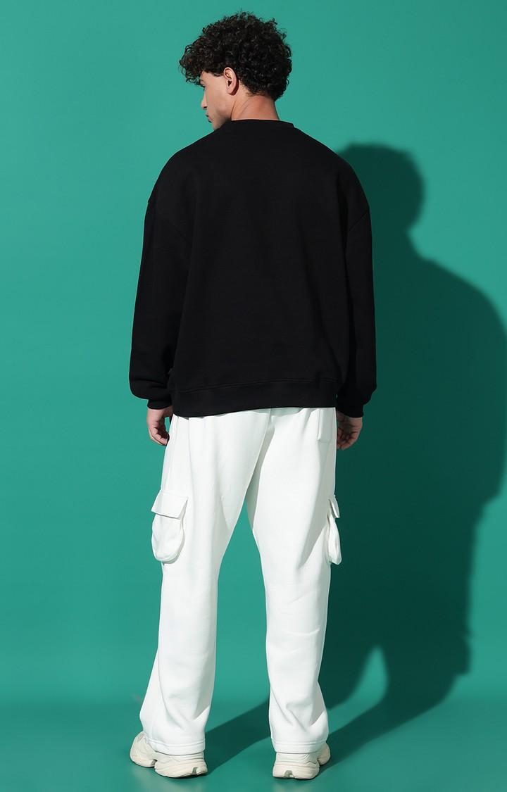 Men's TRAVEL Oversized Black Tracksuit