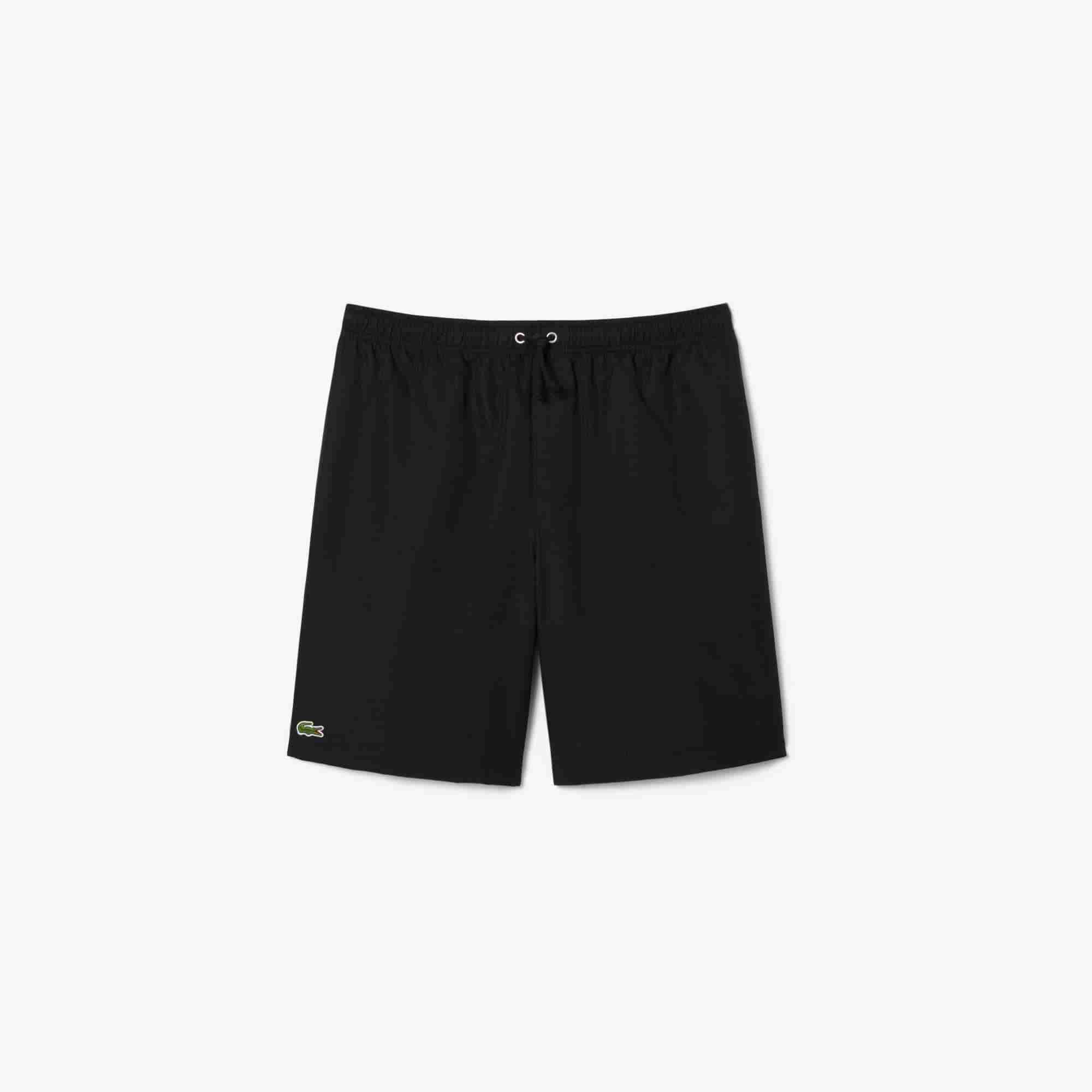 Sport Tennis Shorts In Solid Diamond Weave Taffeta
