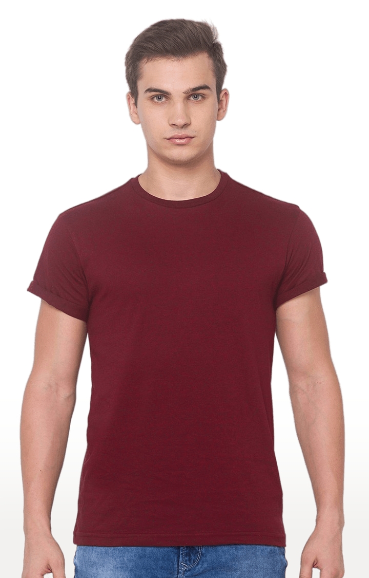 globus | Red Solid T-Shirt 0