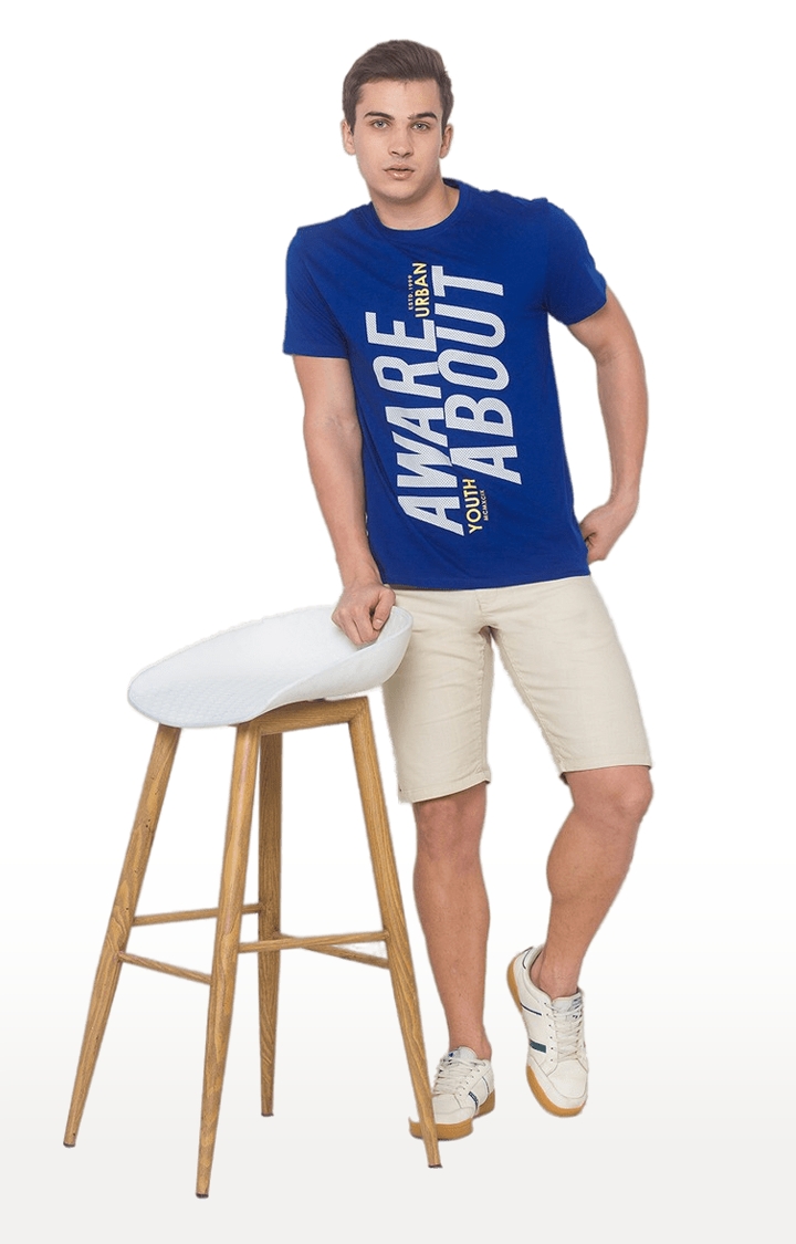 globus | Blue Printed T-Shirt 2
