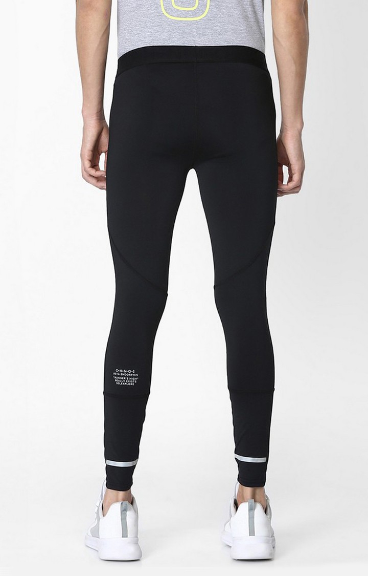 celio | Men's Black Polyester Solid Trackpants 3