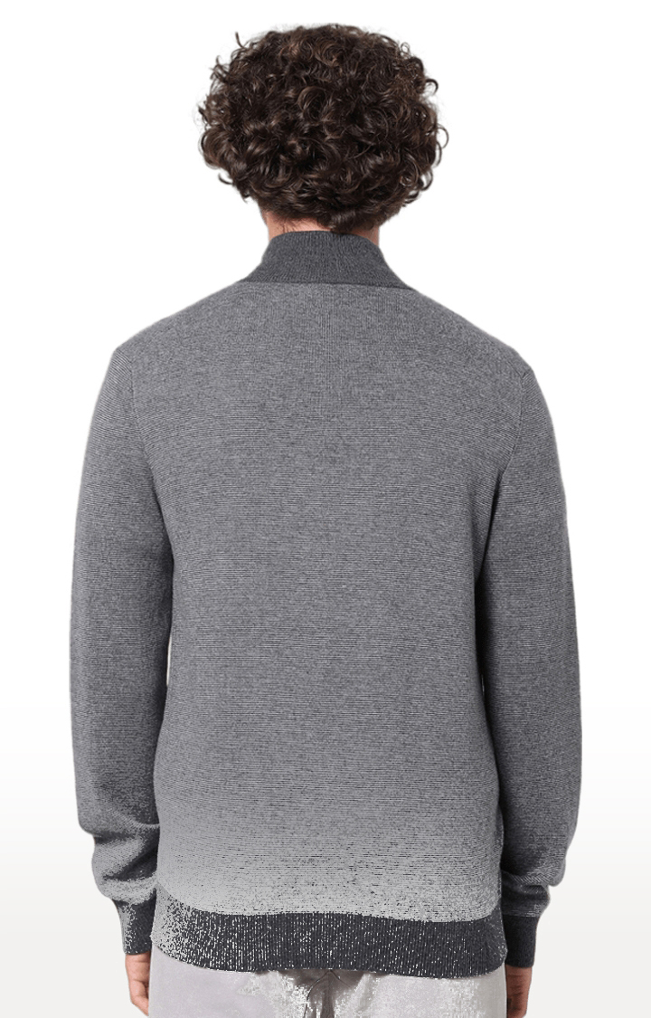 Men's Grey Melange Sweaters