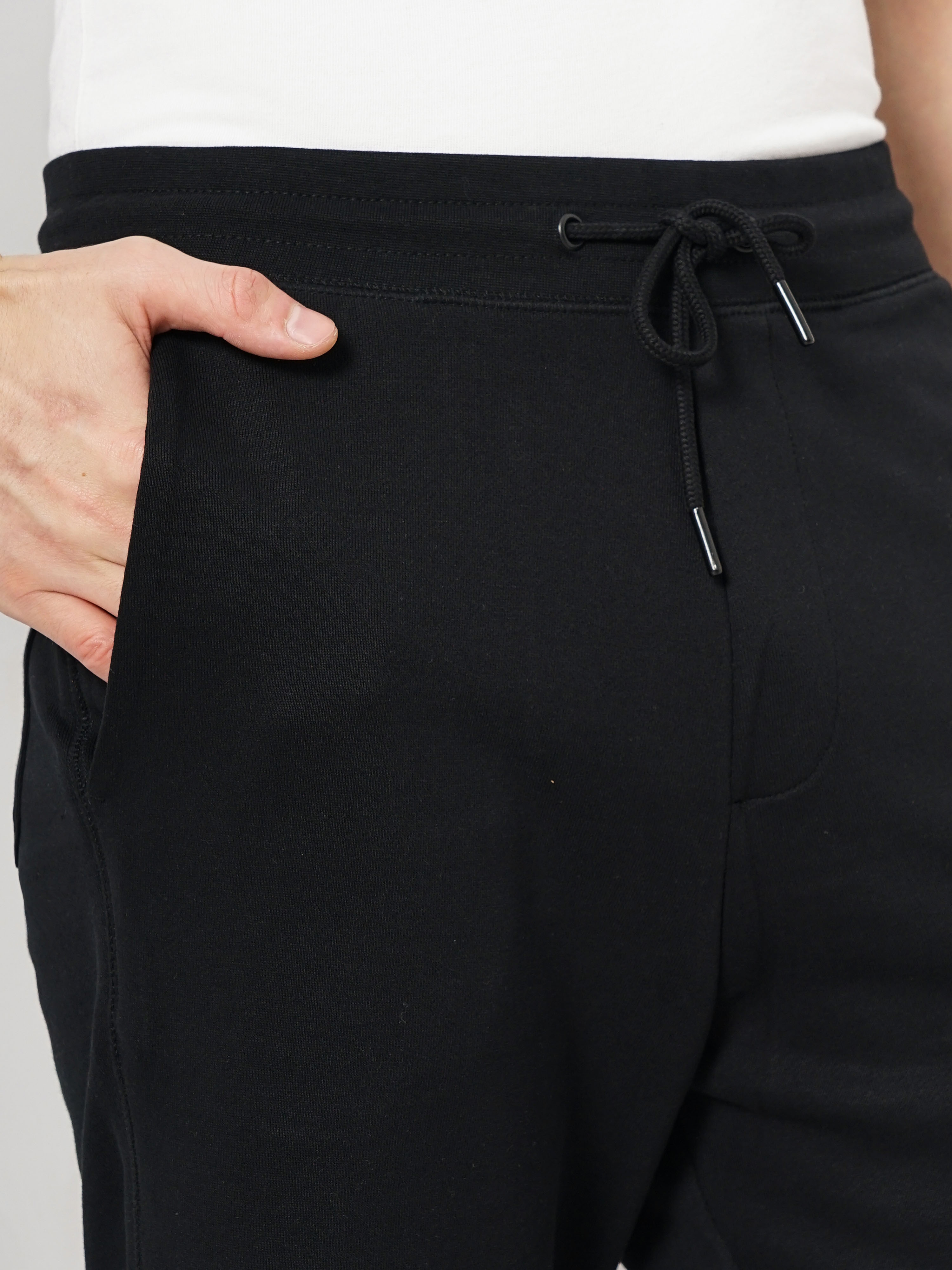 Celio Men's Solid Solid Black Cotton Shorts