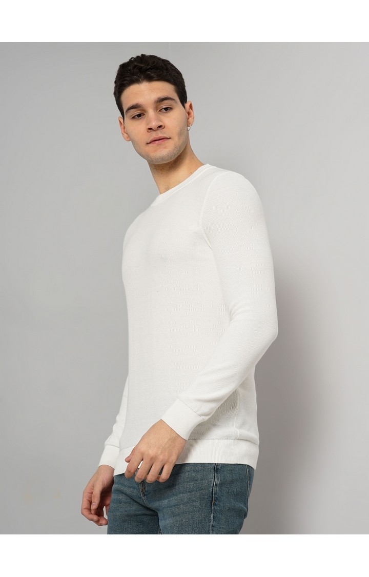 Celio Men's Solid Sweater