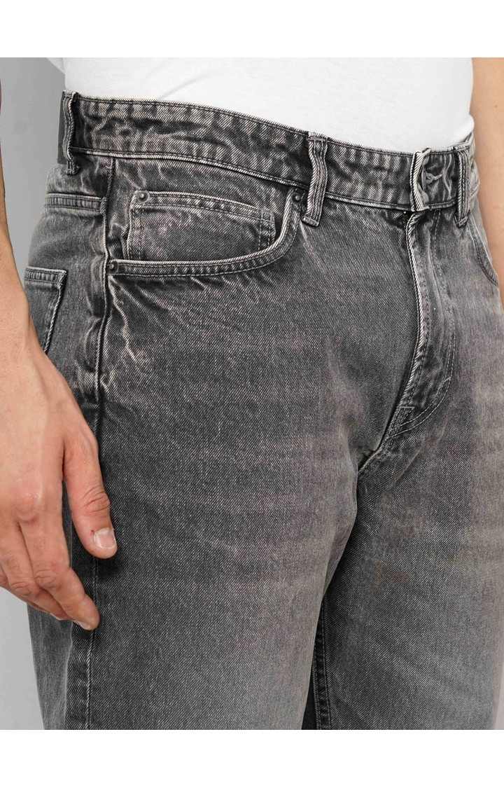 Celio Gry Solid Relaxed Fit Casual Jeans