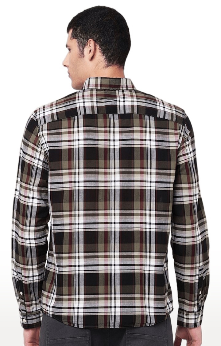 celio | Men's Multi Checked Casual Shirts 4
