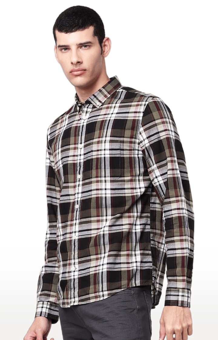 celio | Men's Multi Checked Casual Shirts 3