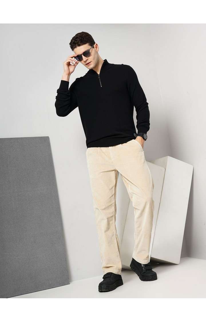 Celio Men's Solid Sweater