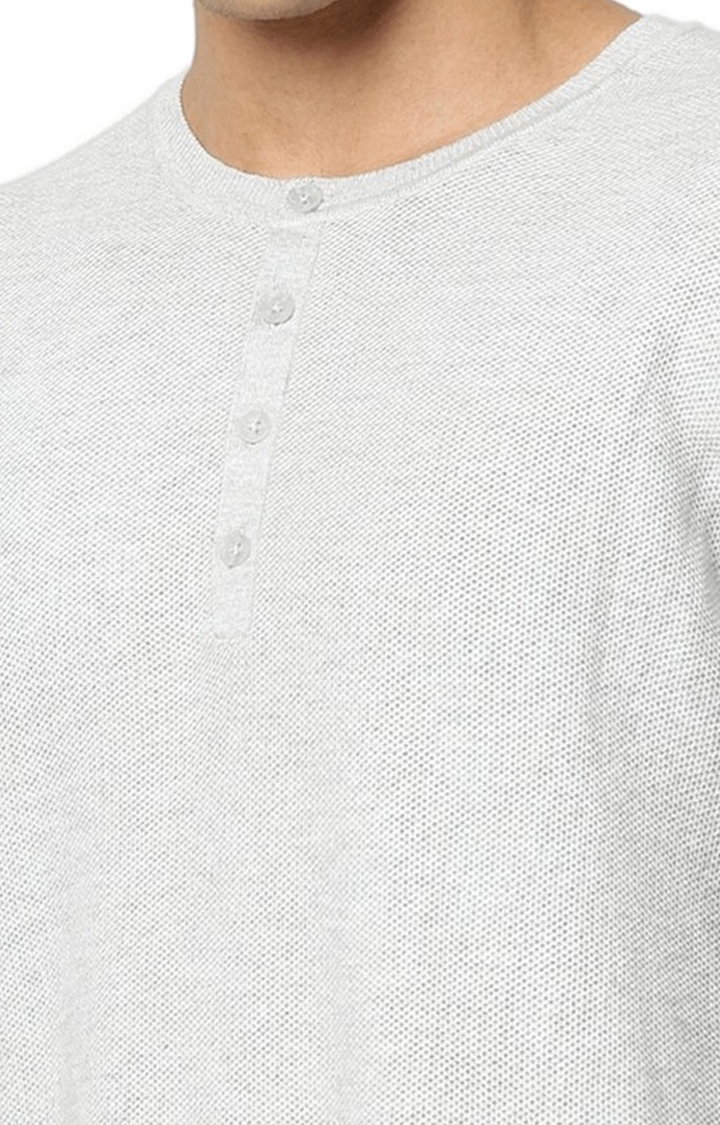 celio | Men's Grey Melange Sweaters 5