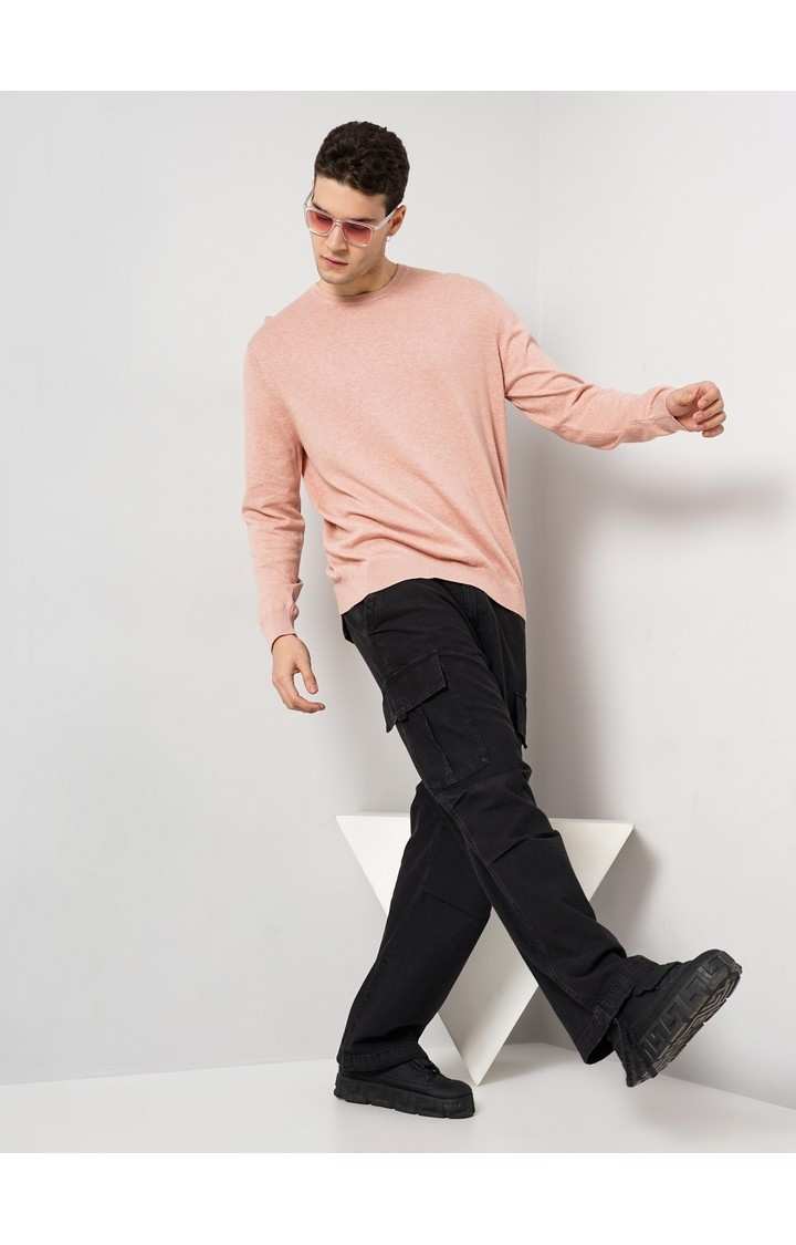 Celio Men's Solid Sweater