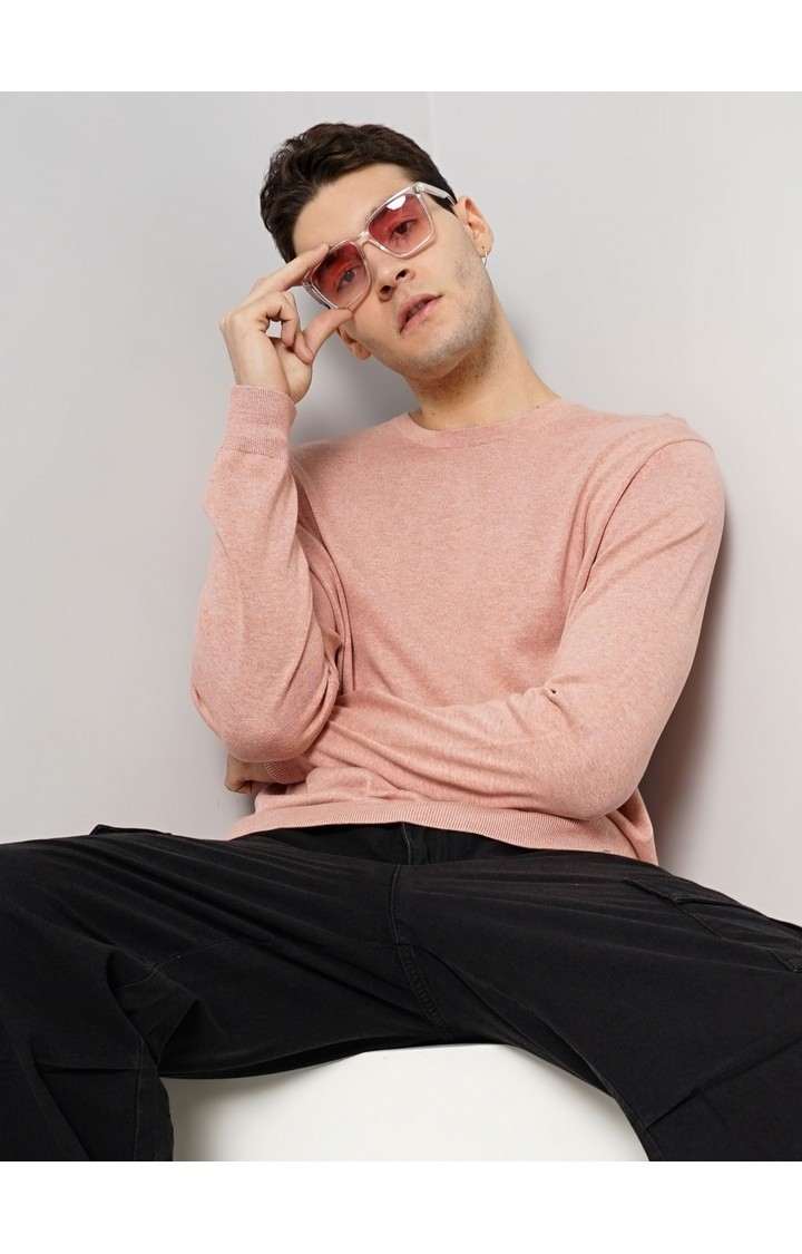 Celio Men's Solid Sweater