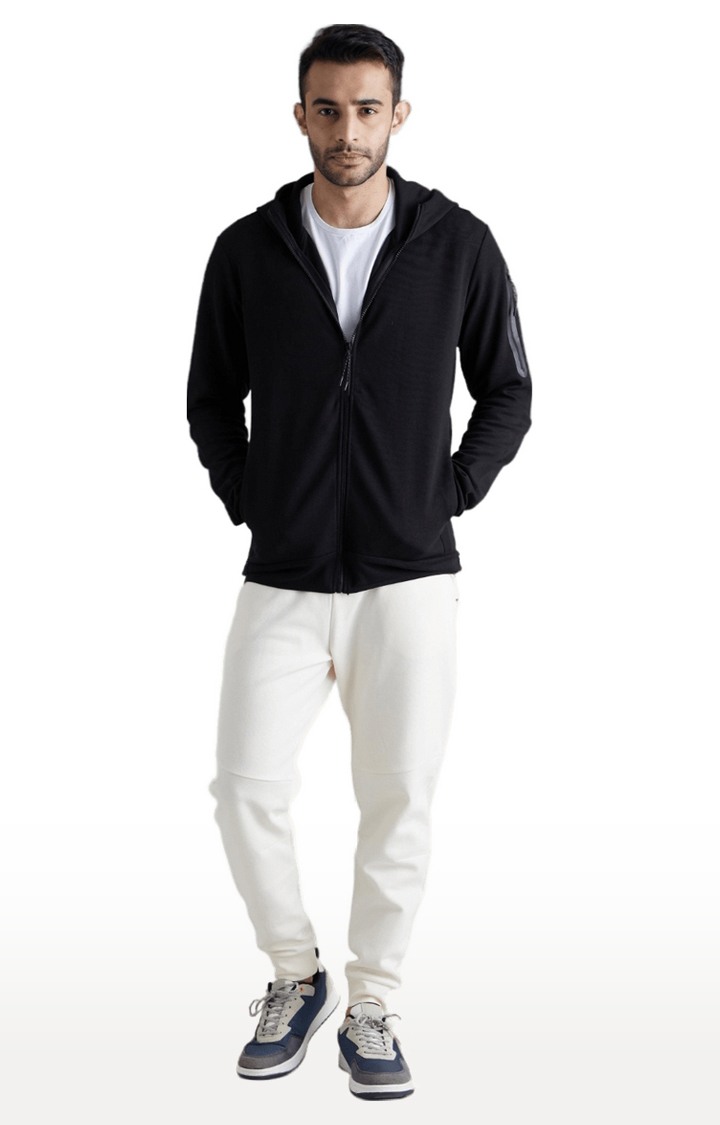 celio | Men's Black Solid Western Jackets