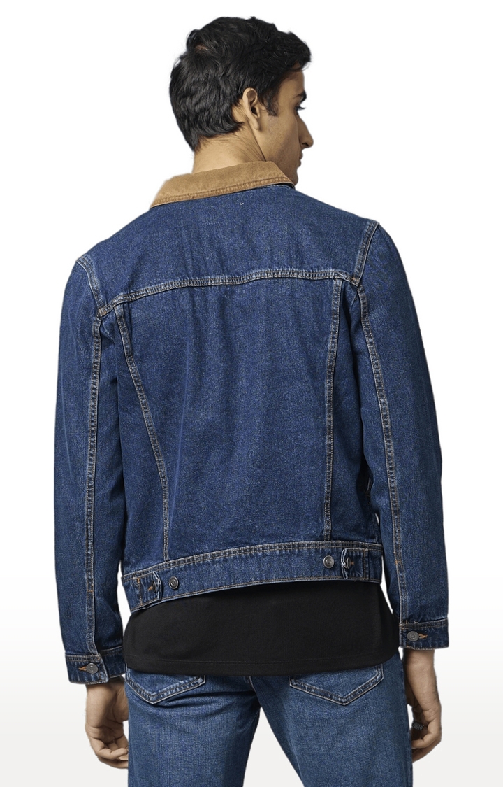 Buy High Star Men's Denim Jacket (HSJKT125_778_Blue at Amazon.in