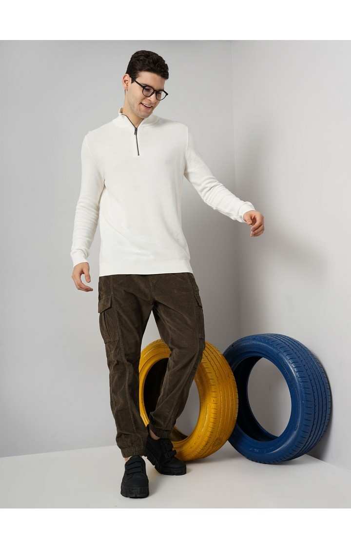 Celio Men's Solid Sweater