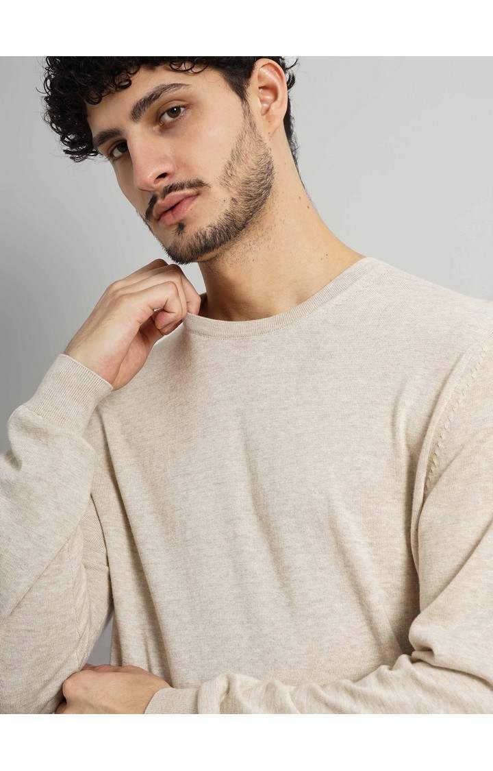 Celio Men's Solid Sweater