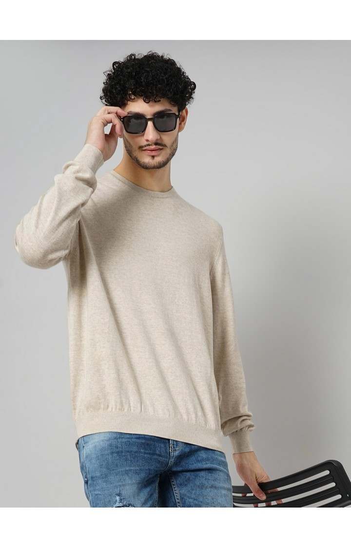 Celio Men's Solid Sweater