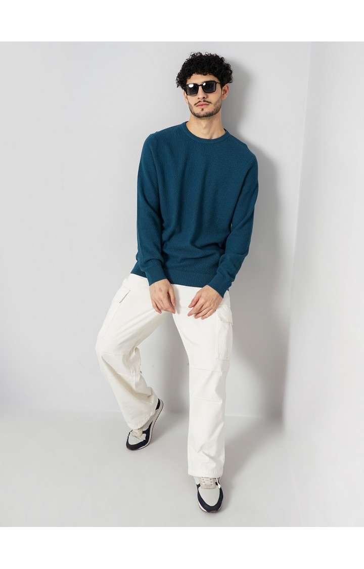 Celio Men's Solid Sweater