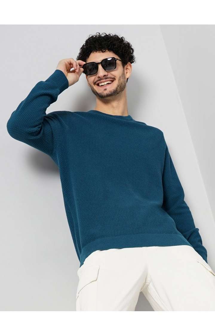 Celio Men's Solid Sweater
