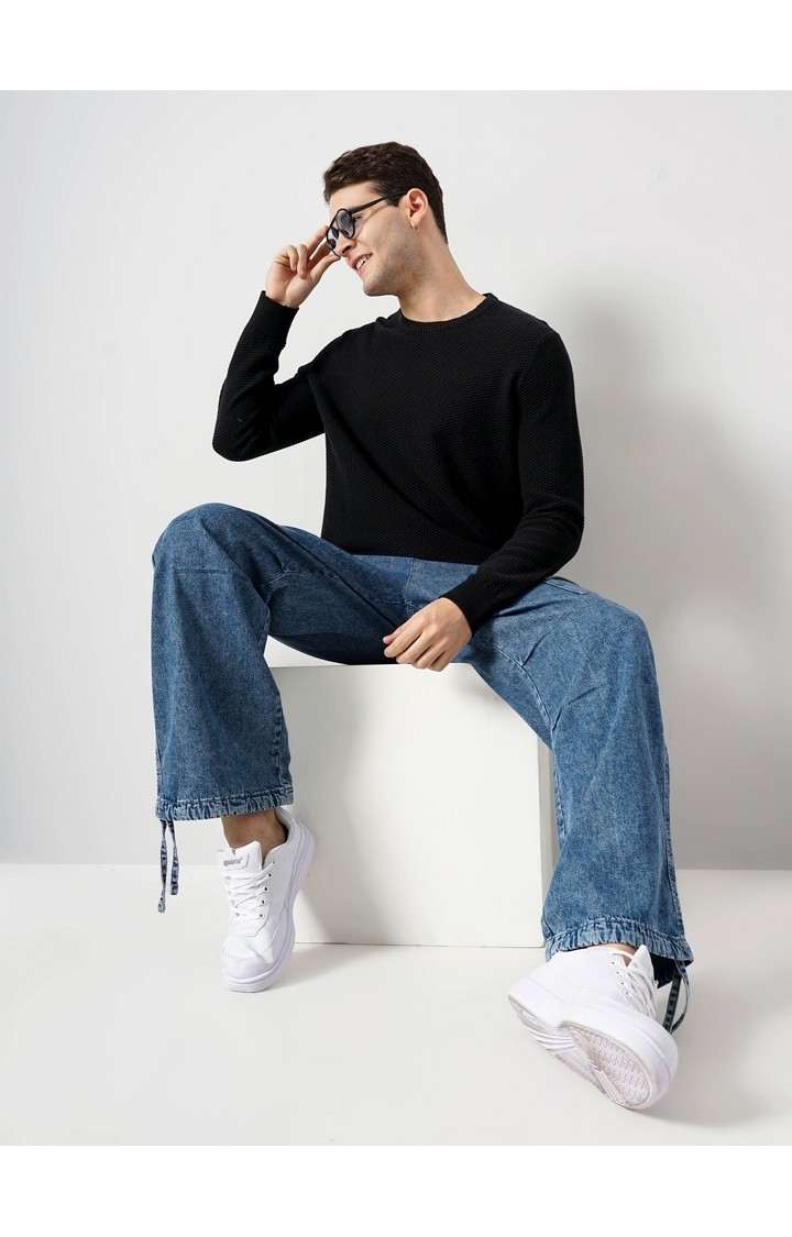 Celio Men's Solid Sweater