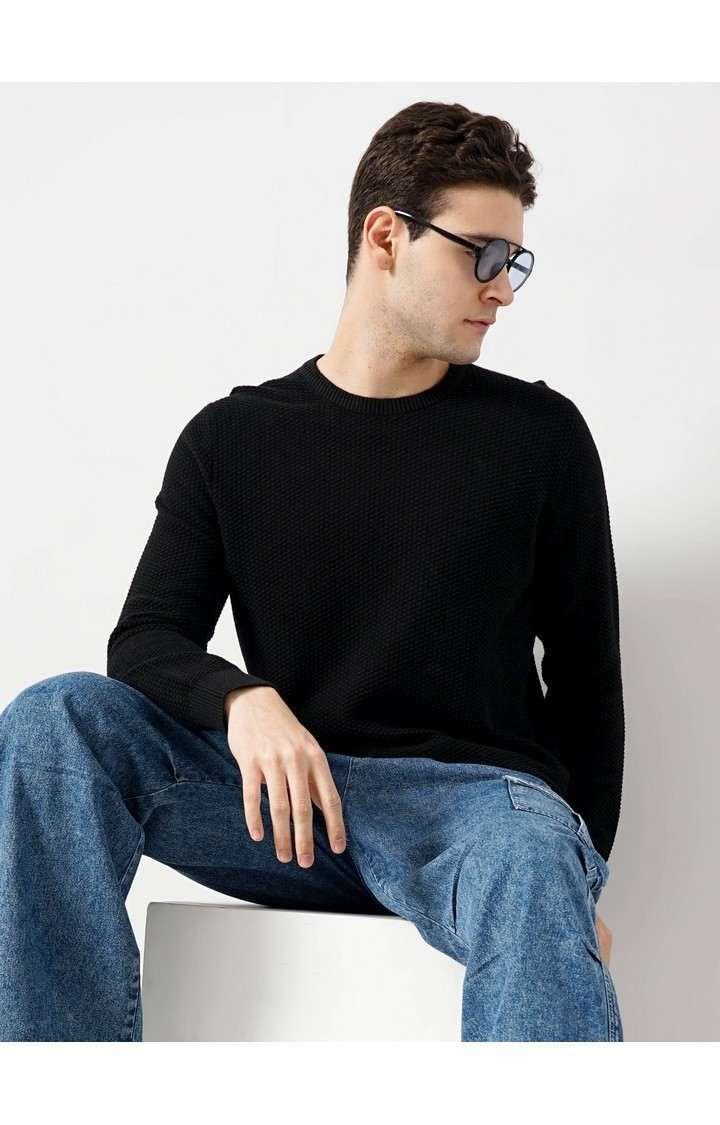 Celio Men's Solid Sweater