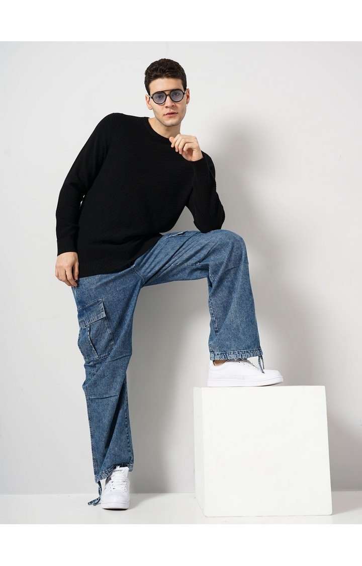 Celio Men's Solid Sweater