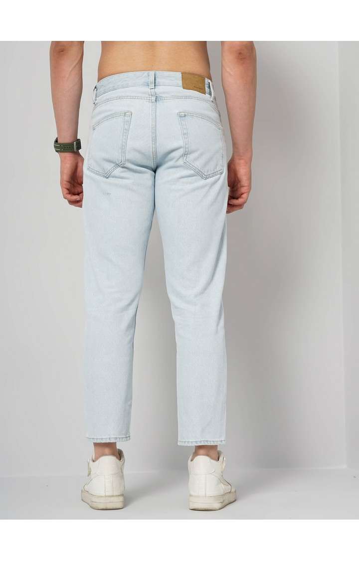 Men's Solid Black Jeans