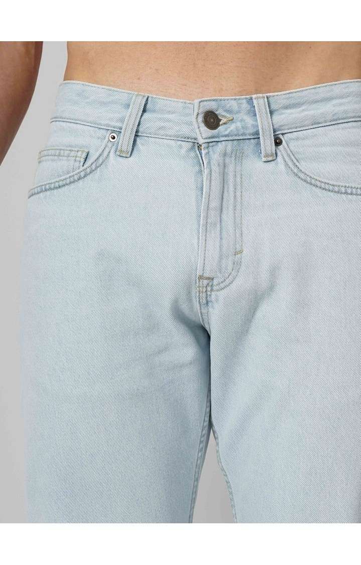 Men's Solid Black Jeans