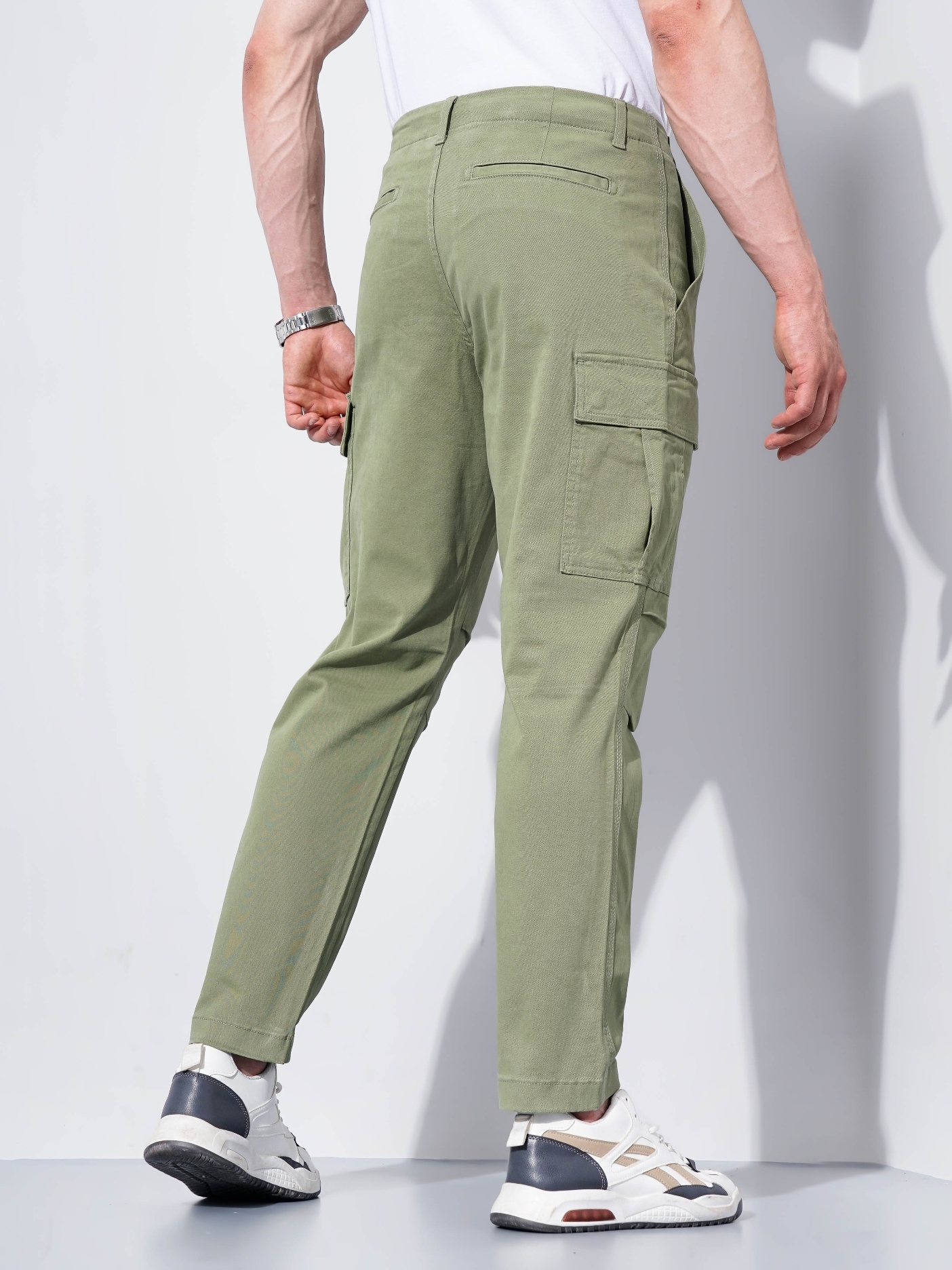 Olive Green Cargo with pocket – THE LEGACY COMPANY