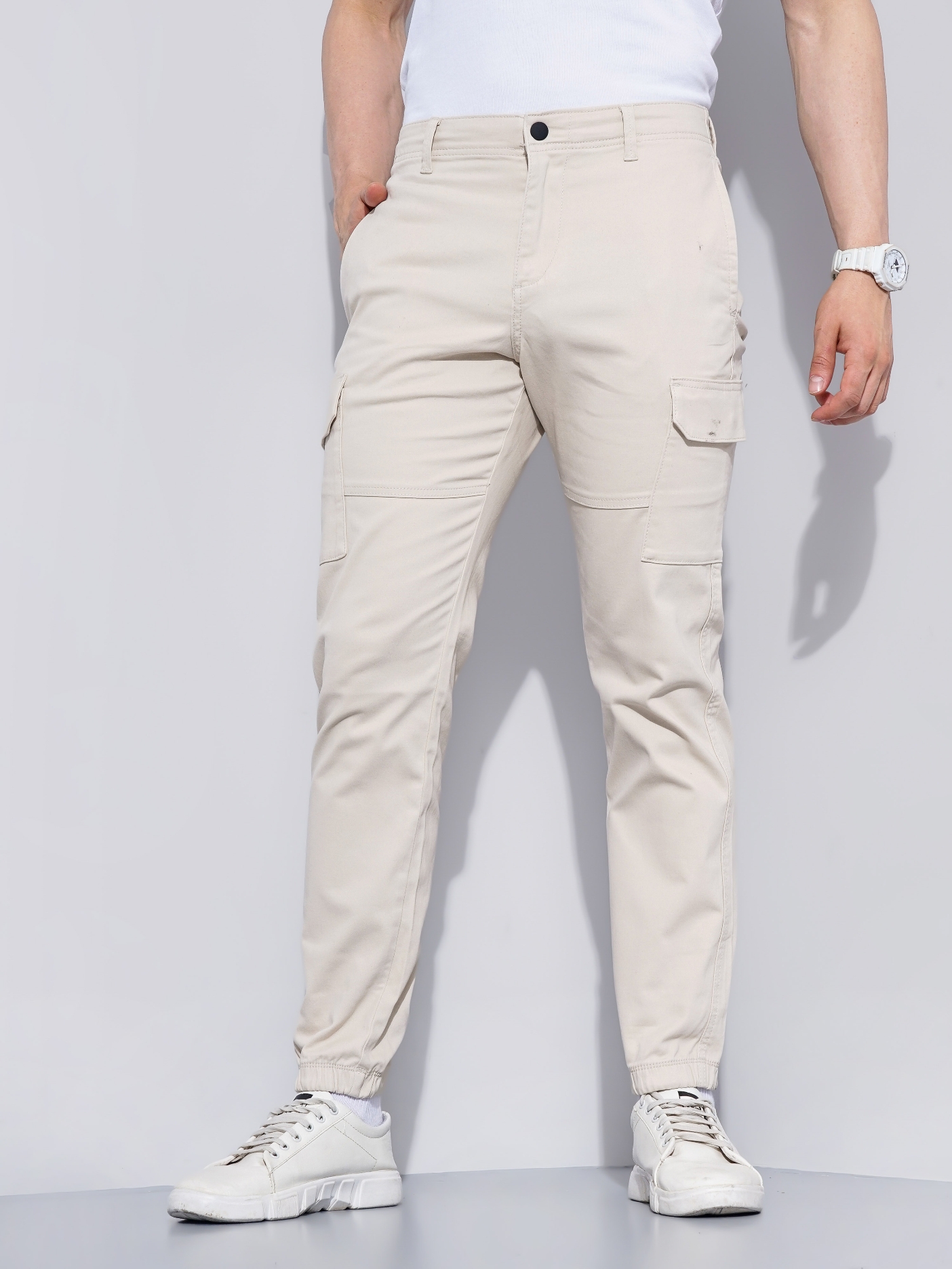 Straight cotton-blend pants in blue - Kiton | Mytheresa