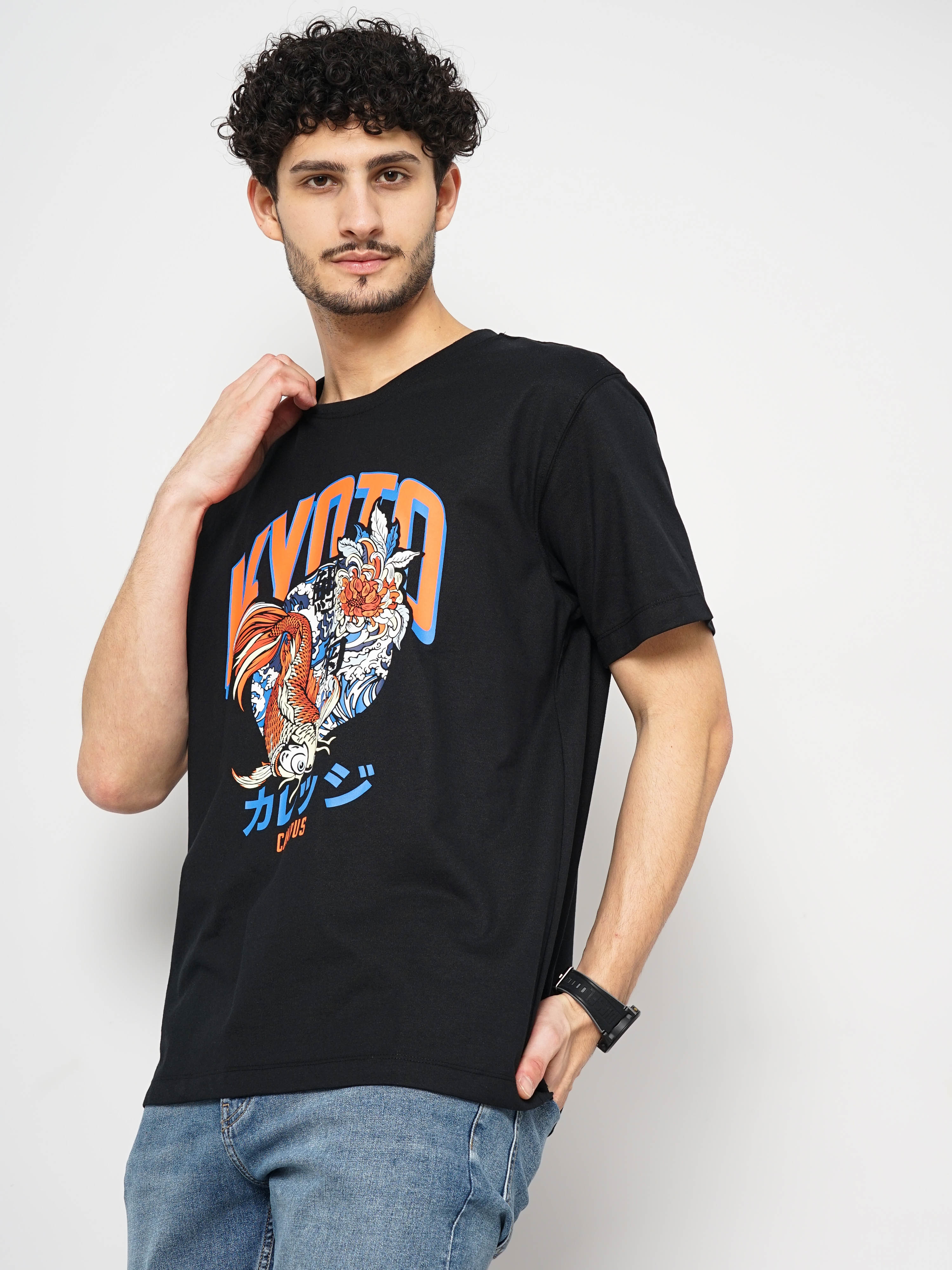 celio | Celio Men's Graphic Sportswear T-Shirt 1