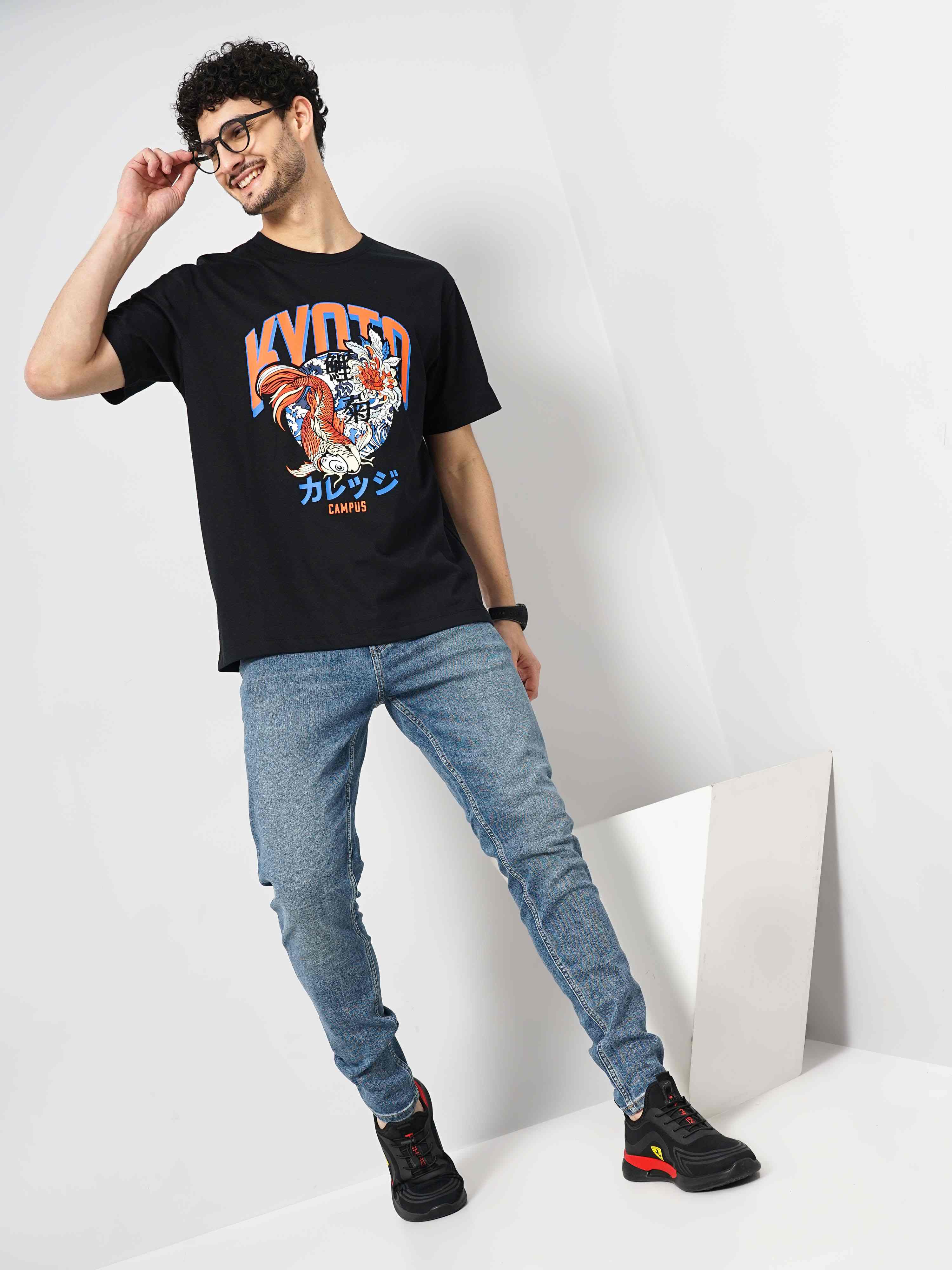 Celio Men s Graphic Sportswear T Shirt