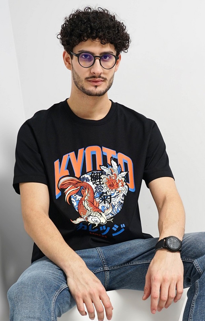 celio | Celio Men's Graphic Sportswear T-Shirt