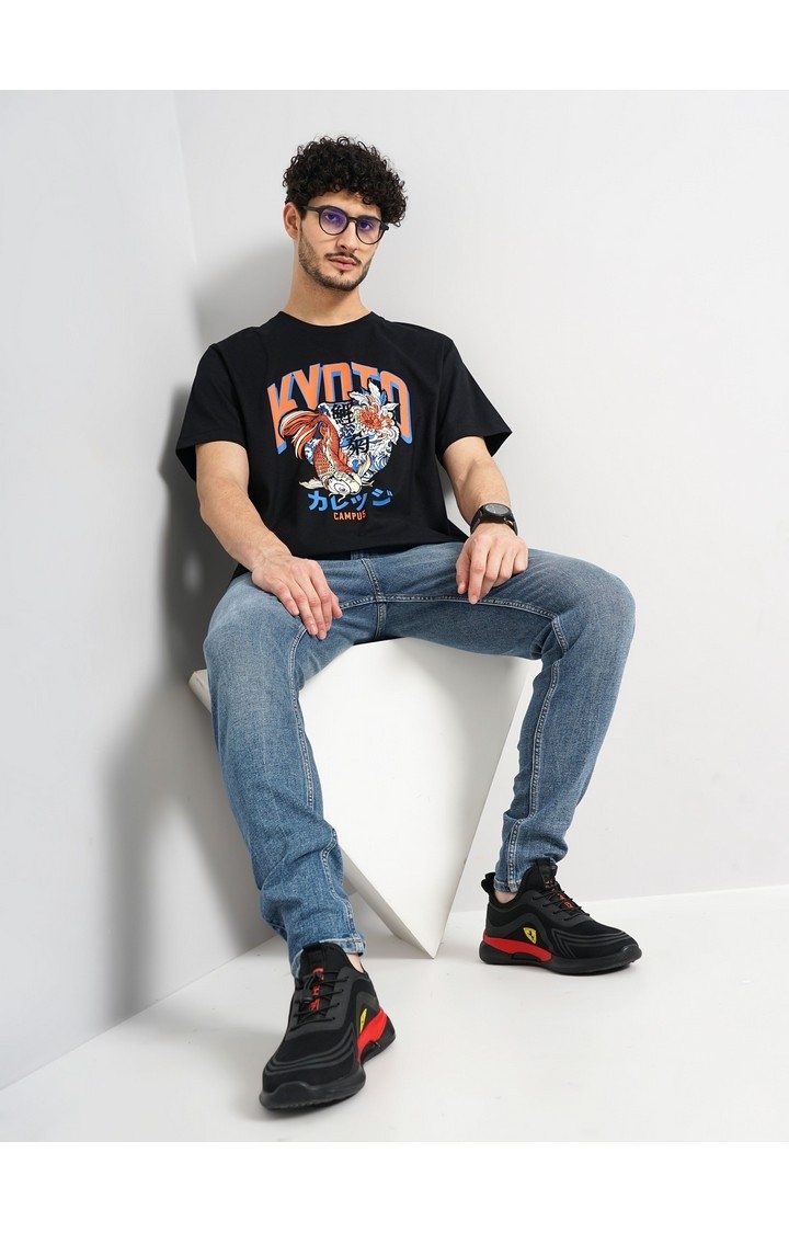 Celio Men's Graphic Sportswear T-Shirt